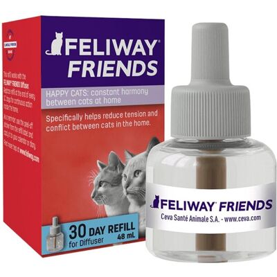 Dyfuzor feromonów Ceva Feliway Friends - 48ml Zapas Dyfuzor feromonów Ceva Feliway Friends - 48ml Zapas