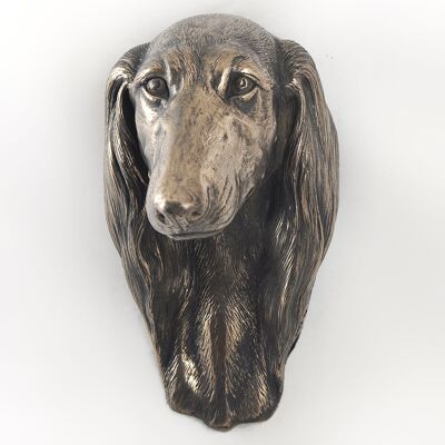 Chart perski, Saluki - statuetka psa, wiszące popiersie, unikatowa ozdoba dla miłośnika psów marki Art-Dog Chart perski, Saluki - statuetka psa, wiszące popiersie, unikatowa ozdoba dla miłośnika psów marki Art-Dog