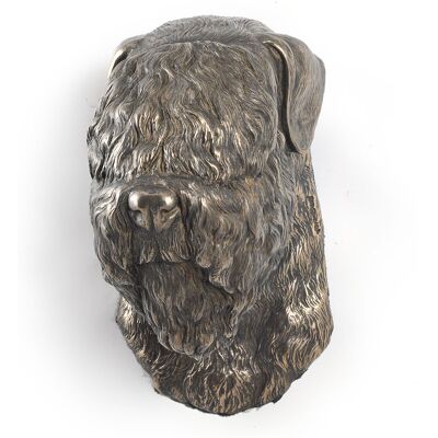 Art-Dog - Russian Black Terrier Bust - Bronze - Handmade Art-Dog - Russian Black Terrier Bust - Bronze - Handmade