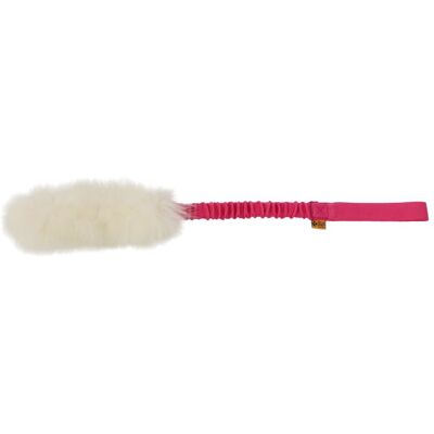 Dingo Szarpak - różowy - 50-65 cm - naturalna sierść owcza - zabawka dla psa Dingo Szarpak - różowy - 50-65 cm - naturalna sierść owcza - zabawka dla psa