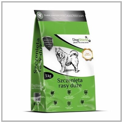 Biofaktor Dogshield Szczenieta rasy duże 3kg Sucha karma Wsparcie stawów i rozwoju Biofaktor Dogshield Szczenieta rasy duże 3kg Sucha karma Wsparcie stawów i rozwoju