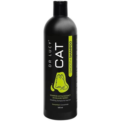 Dr Lucy - Cat Smooth Shampoo 500 Ml Skoncentrowany, Wygładzający Szampon Dla Kotów O Długiej Sierści Dr Lucy - Cat Smooth Shampoo 500 Ml Skoncentrowany, Wygładzający Szampon Dla Kotów O Długiej Sierści