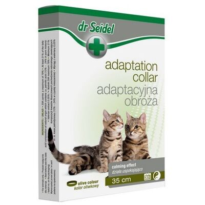 Dr Seidel Obroża Adaptacyjna Relax Dla Kotów 35cm Dr Seidel Obroża Adaptacyjna Relax Dla Kotów 35cm