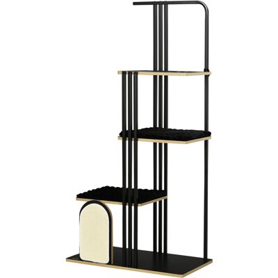 PawHut Drapak dla kota 170 cm, poduszki, drabinka, stabilna PawHut Drapak dla kota 170 cm, poduszki, drabinka, stabilna