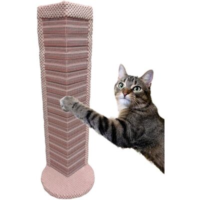 Inny producent Drapak dla kota Makspol nr.25 Roguś stojący Narożny 60cm Pudrowy różowy Inny producent Drapak dla kota Makspol nr.25 Roguś stojący Narożny 60cm Pudrowy różowy