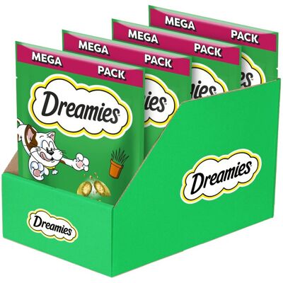 Dreamies Mega Pack 4x180g Przysmak Dla Kota z Nutą Kocimiętki Dreamies Mega Pack 4x180g Przysmak Dla Kota z Nutą Kocimiętki