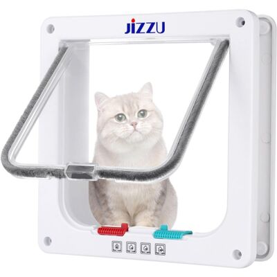 Inny producent Drzwiczki Drzwi dla kota JIZZU klapka Drzwiowa Zewnętrzne Wytrzymałe BIAŁE Inny producent Drzwiczki Drzwi dla kota JIZZU klapka Drzwiowa Zewnętrzne Wytrzymałe BIAŁE