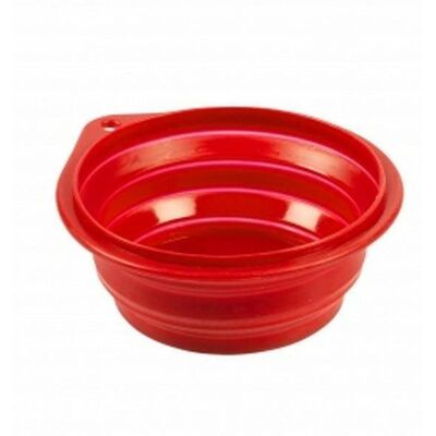 Duvo Plus Podróżny karmnik i miska do picia - 250 ml - Czerwony Duvo Plus Podróżny karmnik i miska do picia - 250 ml - Czerwony