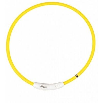 Duvo+ LED Obroża dla Psa - 45cm - Żółta - Bezpieczeństwo Duvo+ LED Obroża dla Psa - 45cm - Żółta - Bezpieczeństwo