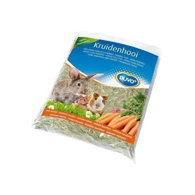 Duvo Plus Naturalne siano z marchewką - Małe zwierzęta - Siano - 500 g Duvo Plus Naturalne siano z marchewką - Małe zwierzęta - Siano - 500 g