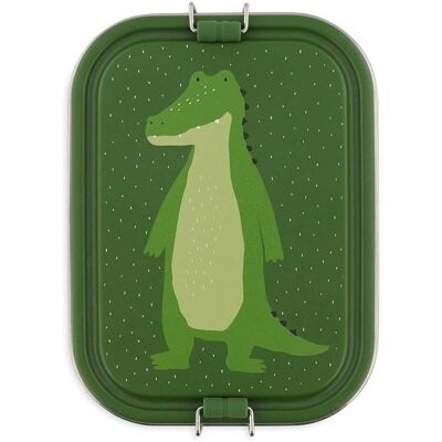 Duży stalowy lunch box - Aligator Trixie Baby Duży stalowy lunch box - Aligator Trixie Baby