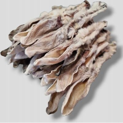 Inny producent Eco Natural - Suszone Uszy Królika z Futrem dla Psów - 1kg Naturalny Gryzak Inny producent Eco Natural - Suszone Uszy Królika z Futrem dla Psów - 1kg Naturalny Gryzak