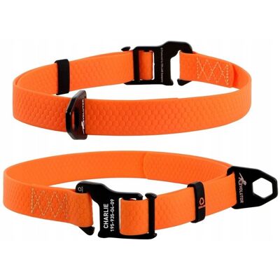 Collar EVOLUTOR - Obroża dla psa regulowana (sz 25mm, dł 25-70cm) pomarańczowy Collar EVOLUTOR - Obroża dla psa regulowana (sz 25mm, dł 25-70cm) pomarańczowy