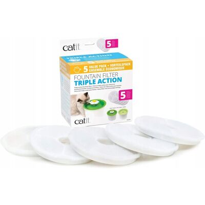 Filtry Catit do Fontanny Kwiatowe Z PLASTIKOWĄ PODSTAWKĄ Filtry Catit do Fontanny Kwiatowe Z PLASTIKOWĄ PODSTAWKĄ