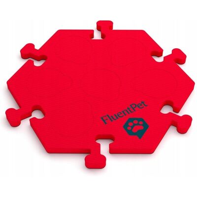 Inny producent FluentPet HexTile Compact - Piankowa mata do przycisków Czerwona Inny producent FluentPet HexTile Compact - Piankowa mata do przycisków Czerwona