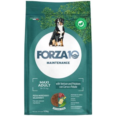 FORZA10 Maxi Adult Maintenance Jeleń i Ziemniaki - Karma dla psów FORZA10 Maxi Adult Maintenance Jeleń i Ziemniaki - Karma dla psów