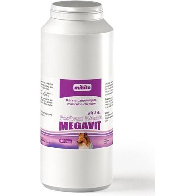 Mikita Fosforan wapnia Megavit A+D3 400 tabl. Mikita Fosforan wapnia Megavit A+D3 400 tabl.