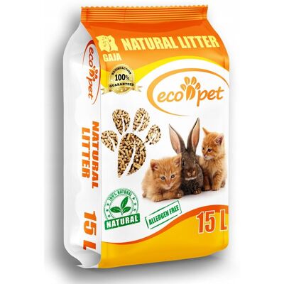 EcoPet Gaja Eco-Pet Drewniany Żwirek dla kota i ściółka dla małych zwierząt 35L EcoPet Gaja Eco-Pet Drewniany Żwirek dla kota i ściółka dla małych zwierząt 35L