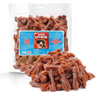 Happet GM08 Dental szczoteczka beef 500g Happet GM08 Dental szczoteczka beef 500g