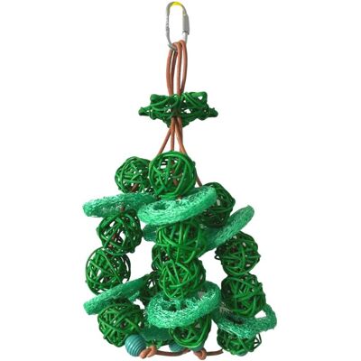 Parrot Planet Green Vibe - Zabawka dla średnich papug Parrot Planet Green Vibe - Zabawka dla średnich papug
