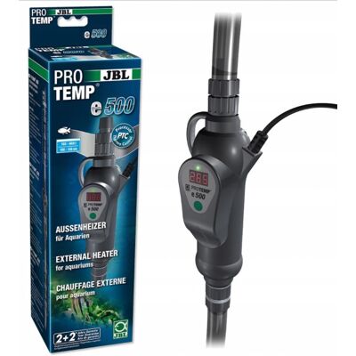 JBL Protemp E500 Zewnętrzny grzejnik do akwarium - Do ryb i akwariów JBL Protemp E500 Zewnętrzny grzejnik do akwarium - Do ryb i akwariów
