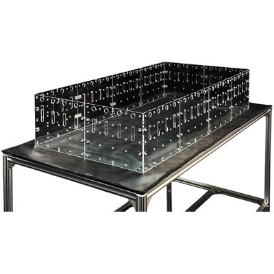 Inny producent GuineaLoft Mata pod Klatkę dla Zwierząt Wodoodporna Suwak Czarna 152x76 cm Inny producent GuineaLoft Mata pod Klatkę dla Zwierząt Wodoodporna Suwak Czarna 152x76 cm