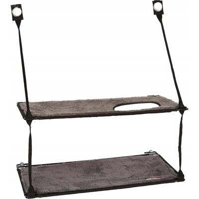 Inny producent Hamak dla kota szary prostokątny 58,5 cm x 30,5 cm x 65,5 cm Inny producent Hamak dla kota szary prostokątny 58,5 cm x 30,5 cm x 65,5 cm