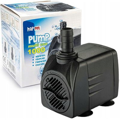 Happet Multi Use 1000 wielofunkcyjna pompa 1000l/h 18W Happet Multi Use 1000 wielofunkcyjna pompa 1000l/h 18W