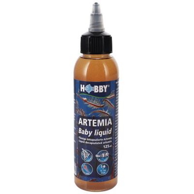 Inny producent Hobby Artemia Baby Liquid pokarm dla ryb 125ml Inny producent Hobby Artemia Baby Liquid pokarm dla ryb 125ml