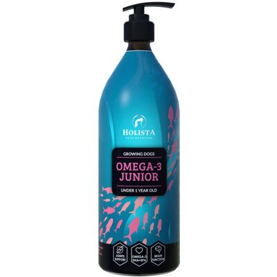 Alpha Holista Omega3 Junior 1000ml OLEJ DLA PSA Alpha Holista Omega3 Junior 1000ml OLEJ DLA PSA