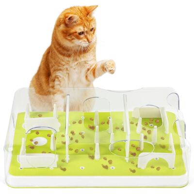 Inny producent Interaktywna Zabawka dla Kota Labirynt Karmnik Puzzle Zabawa Inny producent Interaktywna Zabawka dla Kota Labirynt Karmnik Puzzle Zabawa