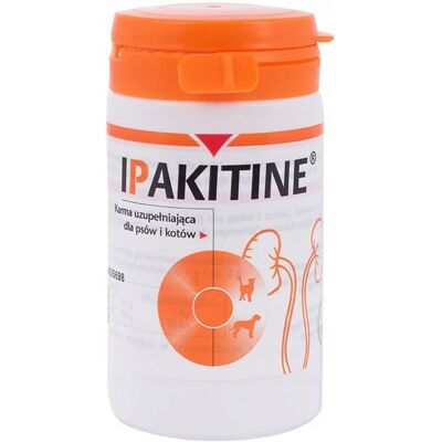 VETOQUINOL Ipakitine dla psów i kotów na nerki rozmiar: 60 g VETOQUINOL Ipakitine dla psów i kotów na nerki rozmiar: 60 g
