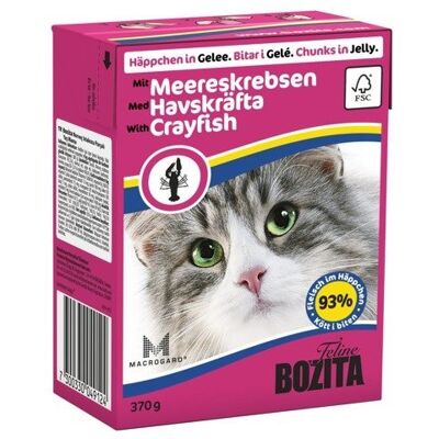 Karma mokra dla kota Bozita, kawałki w galaretce z rakami, 370 g Karma mokra dla kota Bozita, kawałki w galaretce z rakami, 370 g