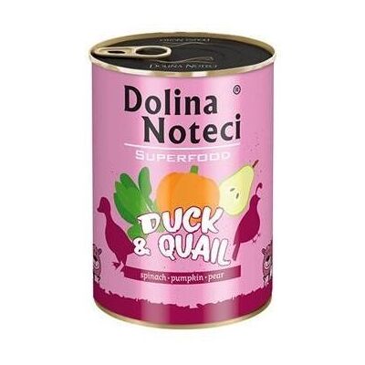 Karma mokra dla psa DOLINA NOTECI Superfood, kaczka i przepiórka, 800 g Karma mokra dla psa DOLINA NOTECI Superfood, kaczka i przepiórka, 800 g