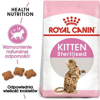 Karma sucha dla kociąt ROYAL CANIN Kitten Sterilised, 3,5 kg Karma sucha dla kociąt ROYAL CANIN Kitten Sterilised, 3,5 kg