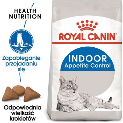 Karma Sucha Dla Kotów Royal Canin Indoor Appetite Control Feline, 2 Kg Karma Sucha Dla Kotów Royal Canin Indoor Appetite Control Feline, 2 Kg