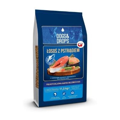 Inny producent Karma sucha dla małej rasy Dogs&Drops; Łosoś z pstrągiem - 11.5 kg Inny producent Karma sucha dla małej rasy Dogs&Drops; Łosoś z pstrągiem - 11.5 kg