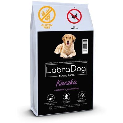 Karma sucha dla psa dorosłego LabraDog Superfood Kaczka z batatami i pomarańczą mała rasa 2 kg Karma sucha dla psa dorosłego LabraDog Superfood Kaczka z batatami i pomarańczą mała rasa 2 kg