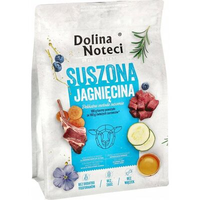 Karma Suszona Sucha Dla Psa Dolina Noteci Premium Jagnięcina 3 Kg Karma Suszona Sucha Dla Psa Dolina Noteci Premium Jagnięcina 3 Kg