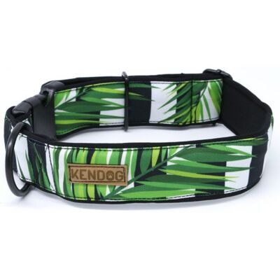 KENDOG Liście Monstera Obroża M 5cm 41-66cm KENDOG Liście Monstera Obroża M 5cm 41-66cm