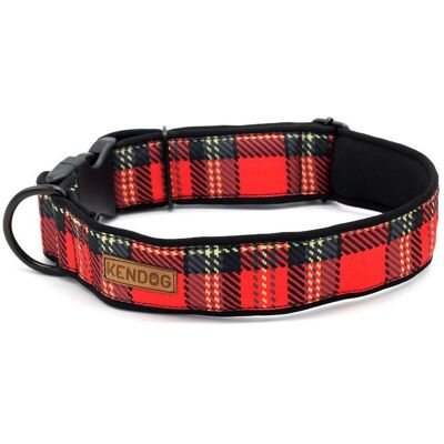 inna (Inny) KENDOG Szkocka Krata Obroża S 3cm 30-45 cm inna (Inny) KENDOG Szkocka Krata Obroża S 3cm 30-45 cm