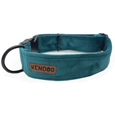 KENDOG Velvet Turkus Obroża XS 1,5cm KENDOG Velvet Turkus Obroża XS 1,5cm