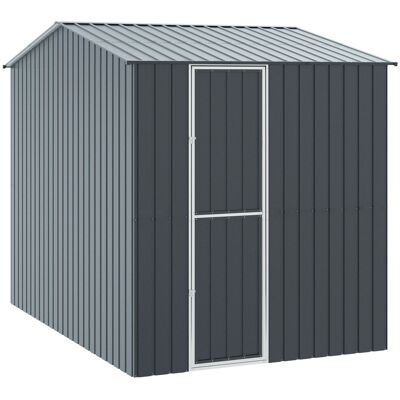 Klatka dla ptaków vidaXL antracytowa 310x215x247 cm ze stali Klatka dla ptaków vidaXL antracytowa 310x215x247 cm ze stali