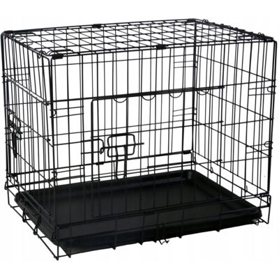 Chomik Klatka kennelowa dla psa kota transportowa XS 61 x 42 x 48,5 cm jakość safe Chomik Klatka kennelowa dla psa kota transportowa XS 61 x 42 x 48,5 cm jakość safe