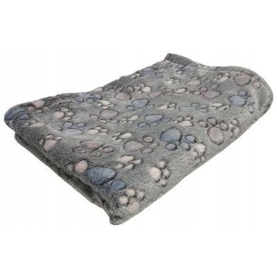 Prestige Koc Polarowy W Ciemne Łapki 100X70Cm Prestige Koc Polarowy W Ciemne Łapki 100X70Cm