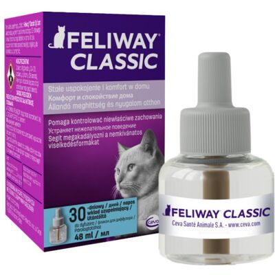 Ceva Feliway Classic zapas - 48ml na stres Ceva Feliway Classic zapas - 48ml na stres