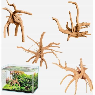 Inny producent Korzeń Akwarium 4 Sztuki Drewno Dekoracja 15-20 Cm Losowy Kształt Inny producent Korzeń Akwarium 4 Sztuki Drewno Dekoracja 15-20 Cm Losowy Kształt