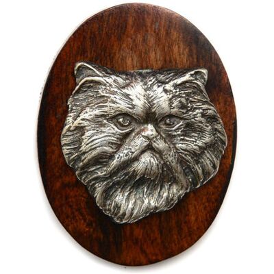 Persa - CatShow - Drewno - Silver-plated ZnAl - Pin Persa - CatShow - Drewno - Silver-plated ZnAl - Pin