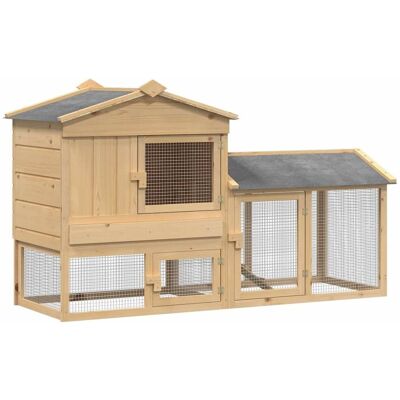vidaXL Kurnik Brązowy 150 x 60 x 89 cm vidaXL Kurnik Brązowy 150 x 60 x 89 cm