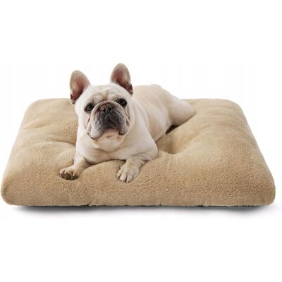 Legowisko dla psa BEDSURE - miękka mata 74 × 53cm kolor camel Legowisko dla psa BEDSURE - miękka mata 74 × 53cm kolor camel